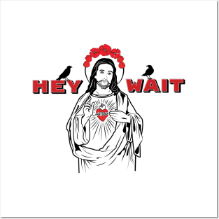 Heart Shaped Jesus Posters and Art